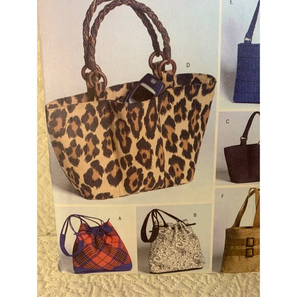 Butterick Misses Handbag Sewing Pattern B4365 - uncut - Picture 7 of 9